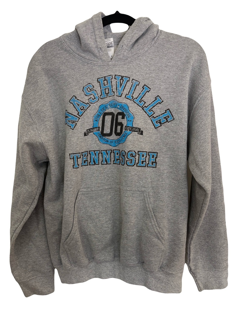 Nashville Tennessee Vintage Grey Hoodie